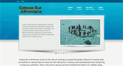 Desktop Screenshot of caymanecoadventures.com